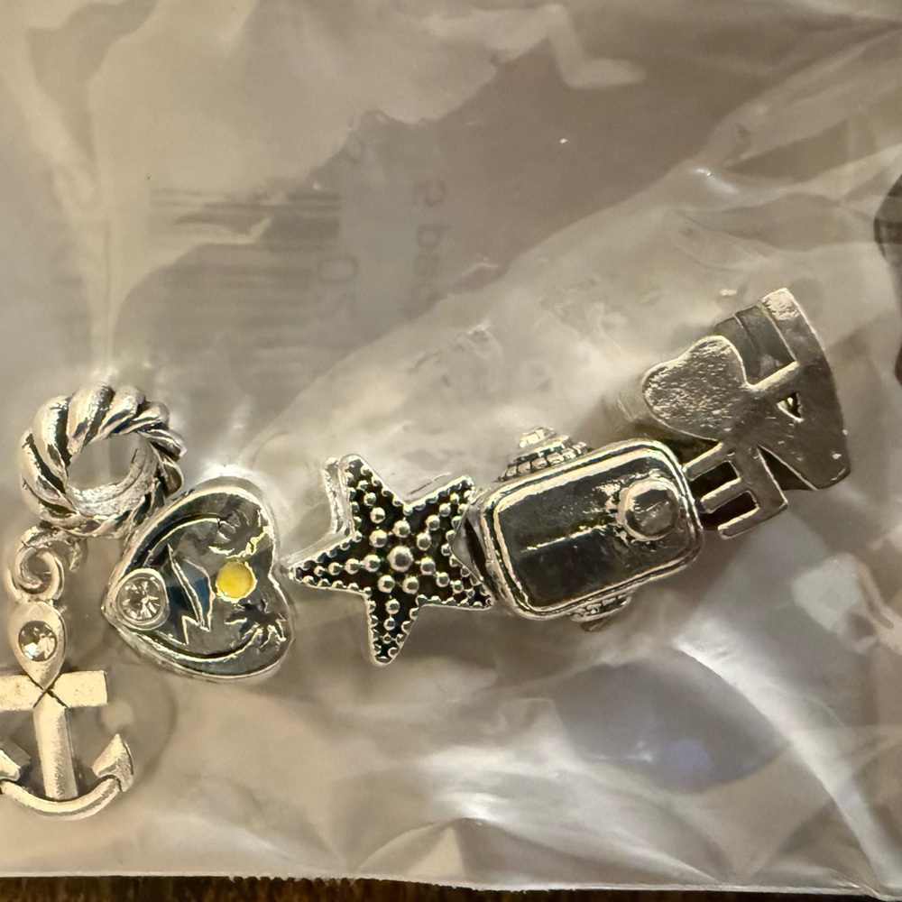 Silver Charm Bracelet Set - Picture 4 of 7